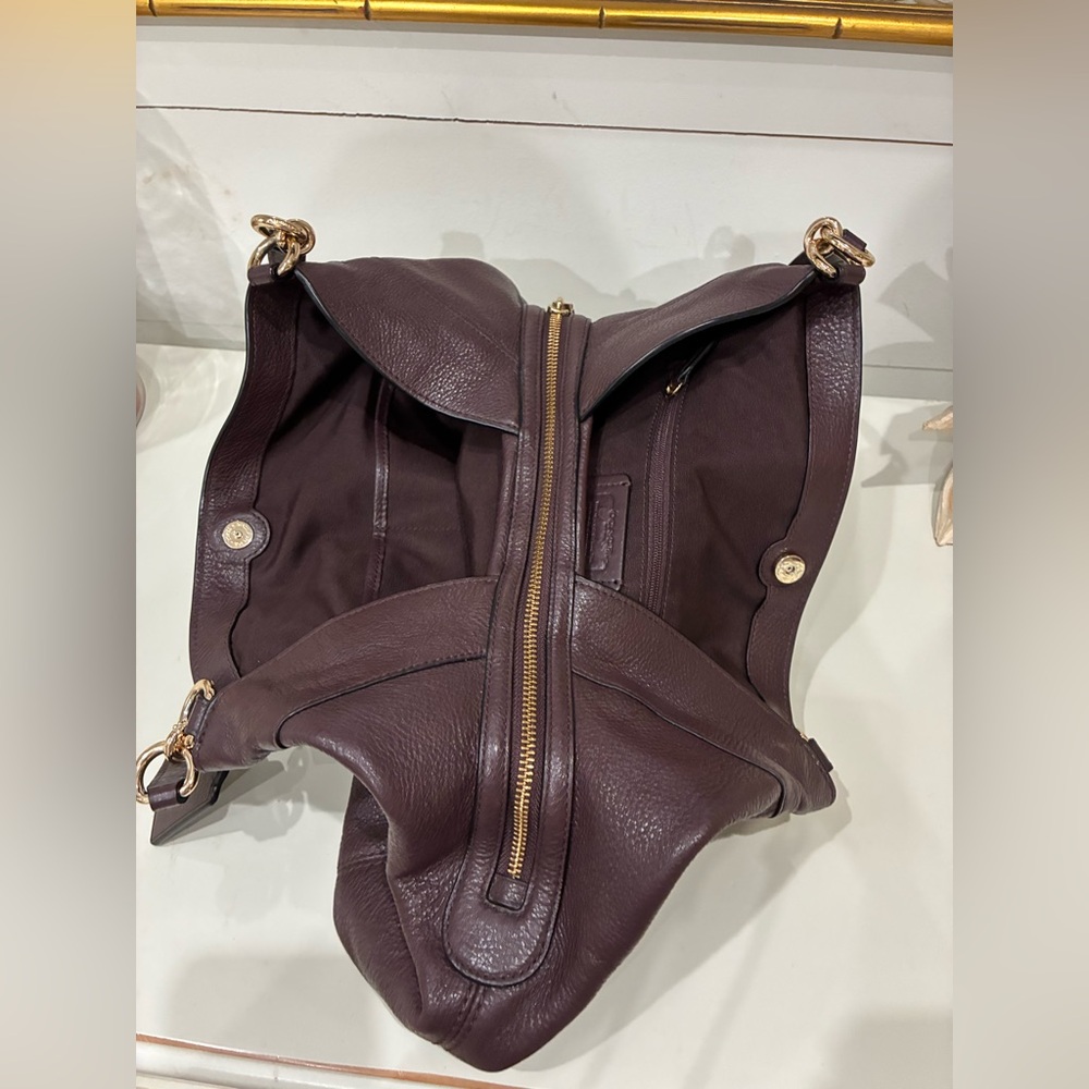 Coach Lexy Pebbled Leather Shoulder Bag F57545  Y2K  New like condition - Picture 9 of 15